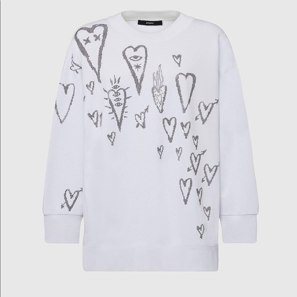 Diesel Sweaters - NWT Diesel Women’s White Sweatshirt